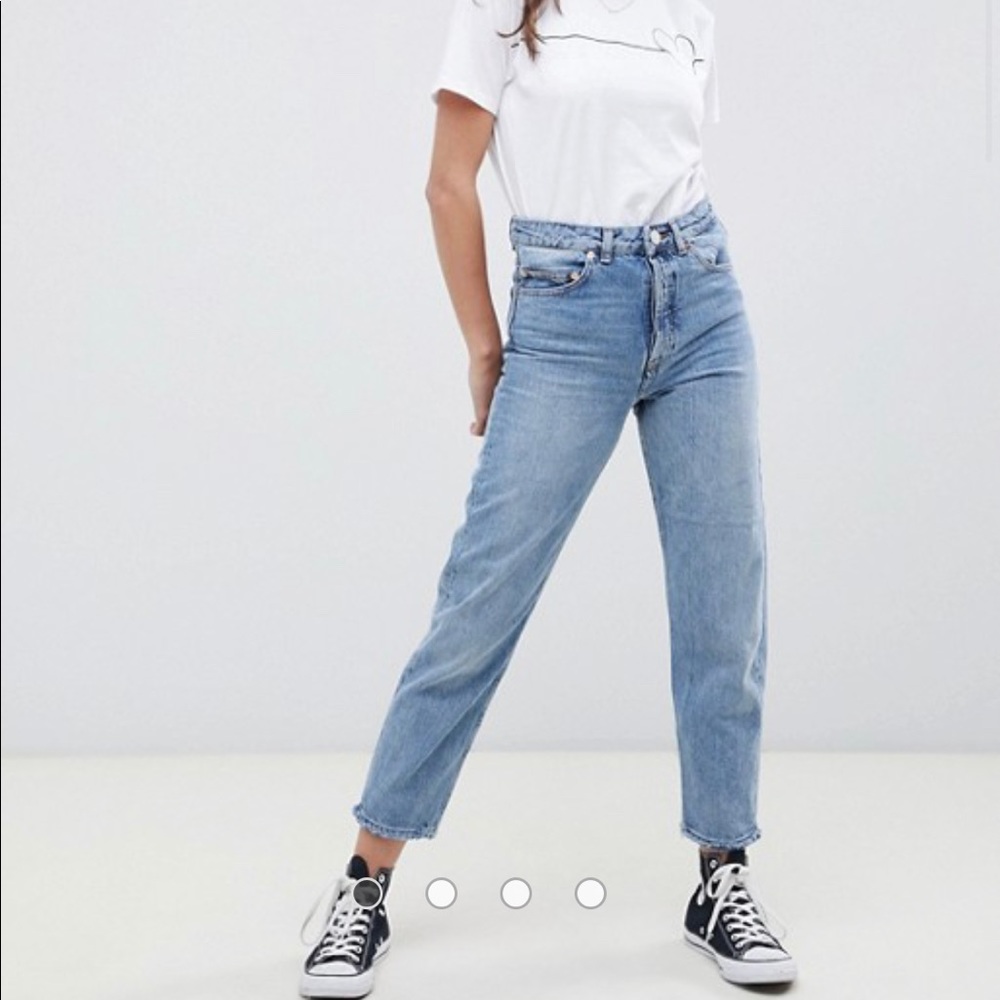 ASOS Recycled Florence Straight Leg Jeans